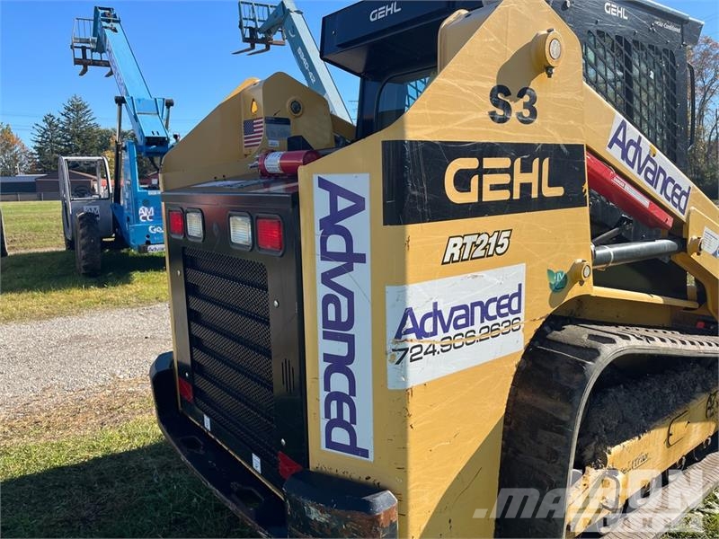 Gehl RT215 Two-Speed High Flow Compact Track Loader Smykem řízené nakladače
