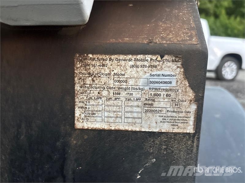 Generac G4-ECO 3.3 kW Light Tower Torres de luz
