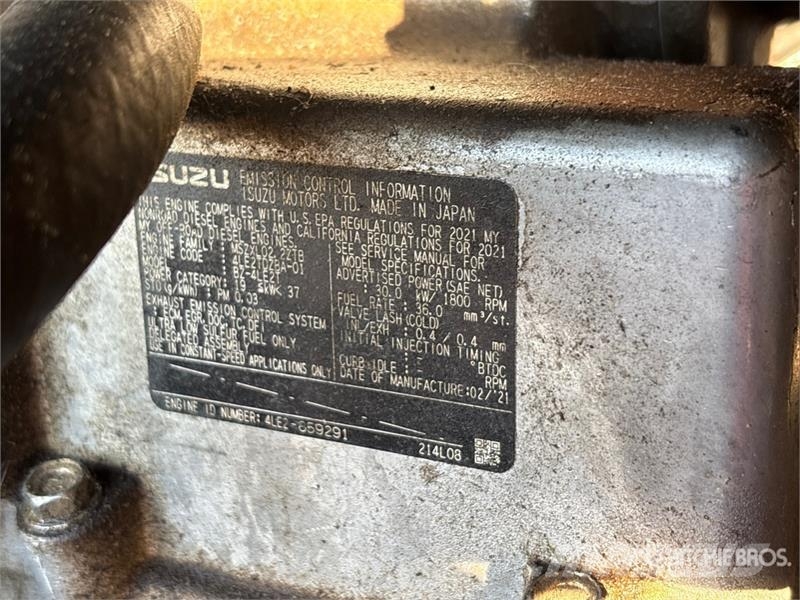 Generac MDG25IF4 20 kW Mobile Generator Set Diiselgeneraatorid