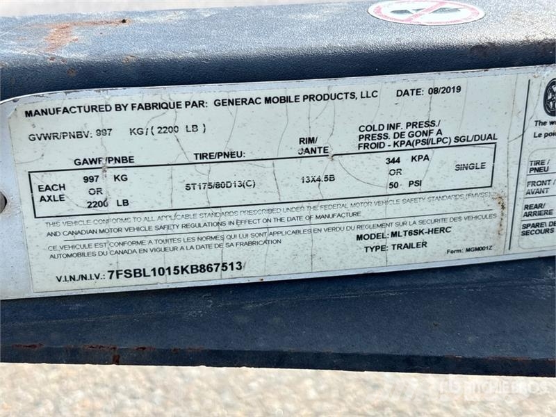 Generac MLT6SMD Torres de iluminação