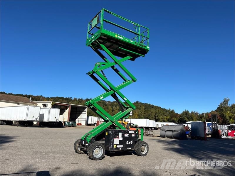 Genie GS-2669RT 4x4 Diesel Scissor Lift Šķerveida pacēlāji