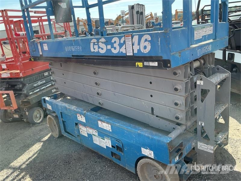 Genie GS-3246 Electric Scissor Lift Elevadores de tesoura