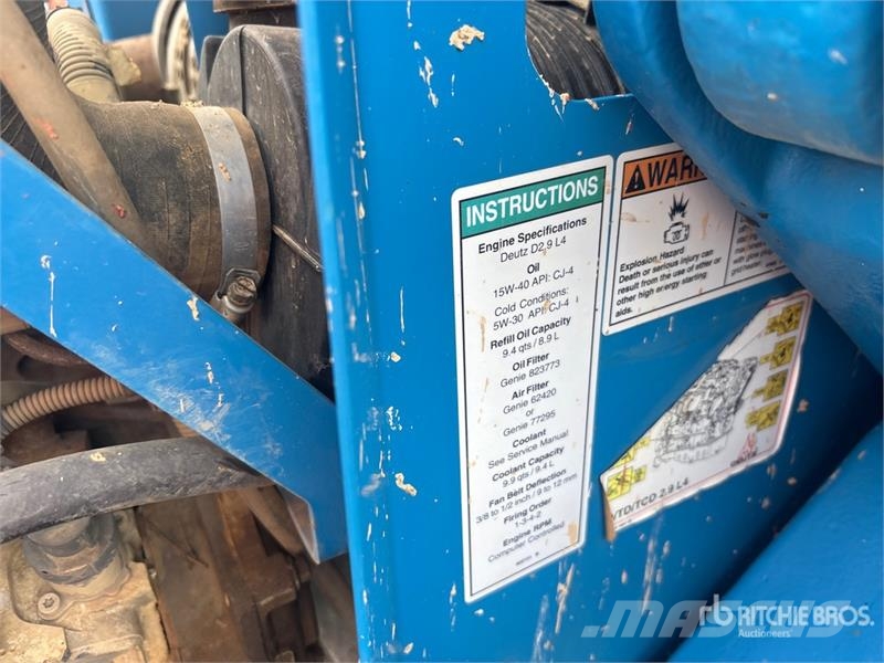 Genie GS-5390 4x4 Diesel Scissor Lift Ollós emelők