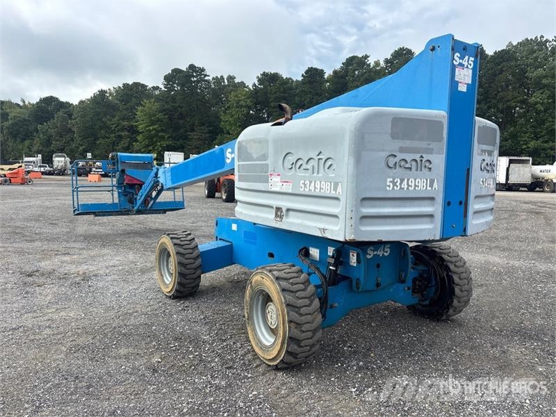 Genie S-45 4WD Diesel Telescopic Boom Lift Plataformas elevatórias telescópicas