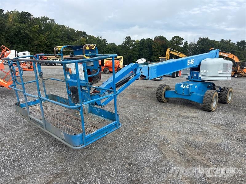 Genie S-45 4WD Diesel Telescopic Boom Lift Plataformas elevatórias telescópicas