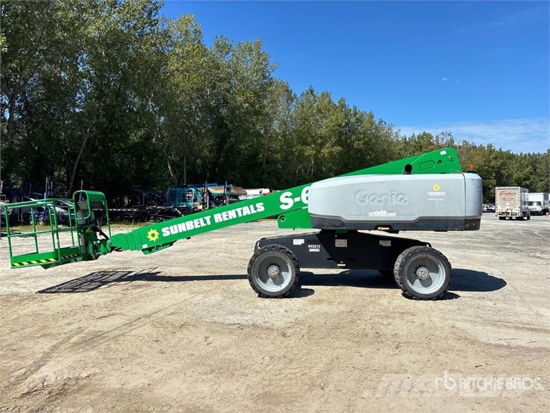 Genie S-60X 4WD Diesel Telescopic Boom Lift Teleskopske dvižne ploščadi