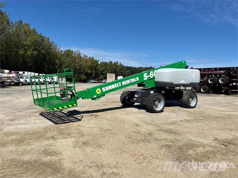 Genie S-60X 4WD Diesel Telescopic Boom Lift Teleskopske dvižne ploščadi