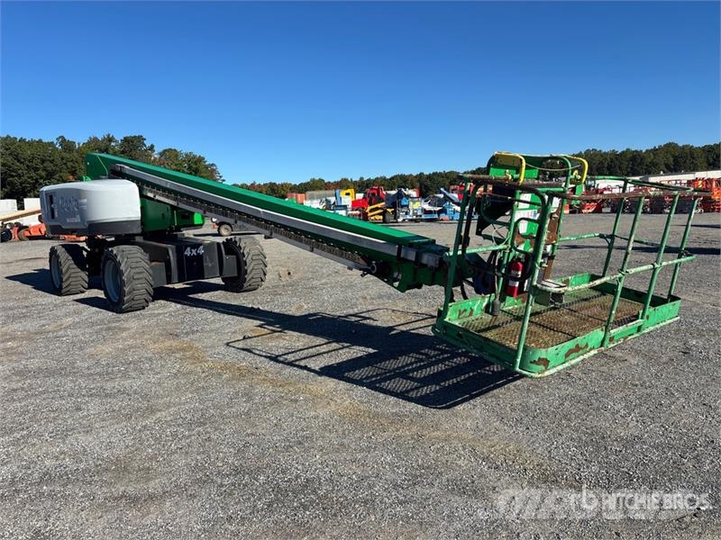 Genie S-80X 4WD Diesel Telescopic Boom Lift Teleskopiskie pacēlāji