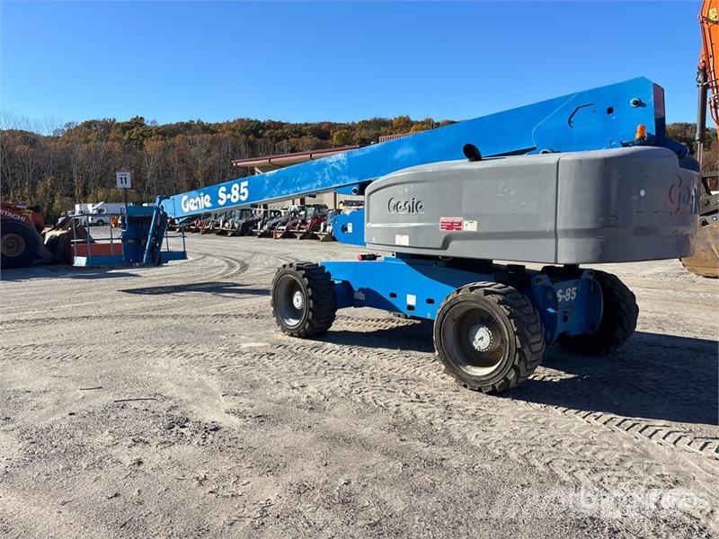 Genie S-85 4WD Diesel Telescopic Boom Lift Plataformas con brazo de elevación telescópico