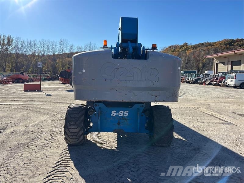 Genie S-85 4WD Diesel Telescopic Boom Lift Plataformas con brazo de elevación telescópico