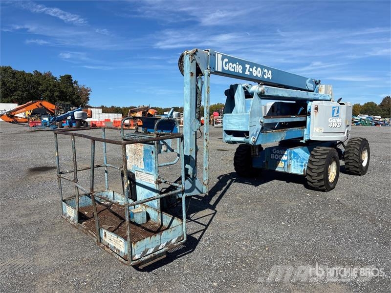 Genie Z-60 4WD Diesel Articulating Boom Lift Articulated boom lifts