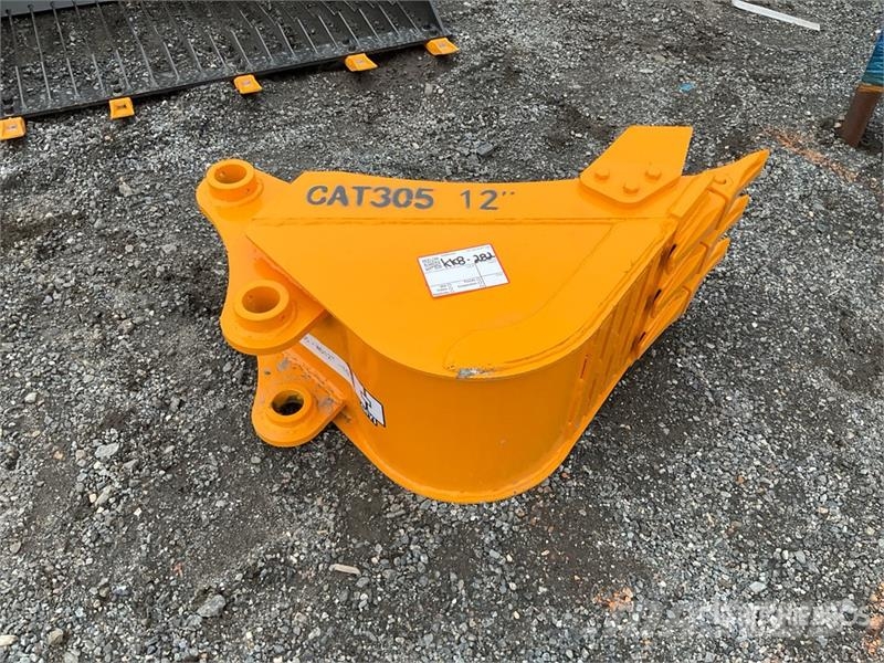 GIYI 12 in Excavator Bucket - Fits Cat 305 (Unused Schaufeln