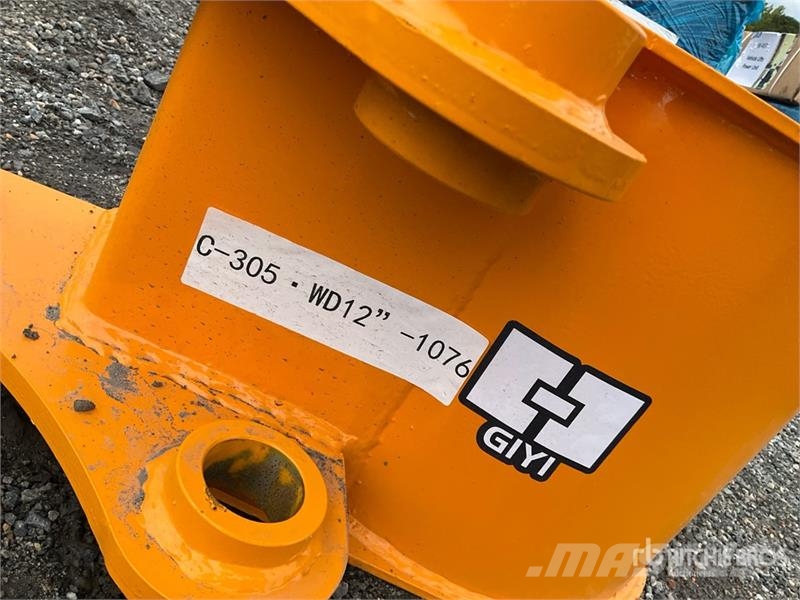 GIYI 12 in Excavator Bucket - Fits Cat 305 (Unused Schaufeln