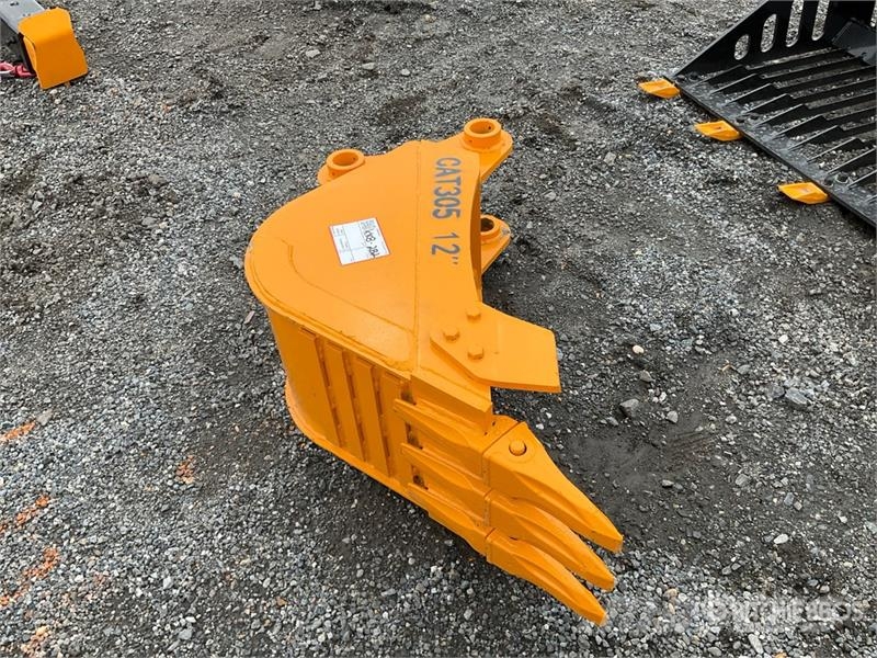 GIYI 12 in Excavator Bucket - Fits Cat 305 (Unused Schaufeln