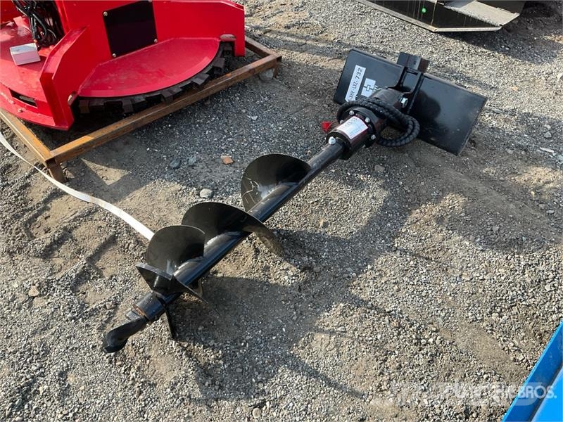  GIYI 12 in Mini Skid Steer Auger (Unused) 鑽頭