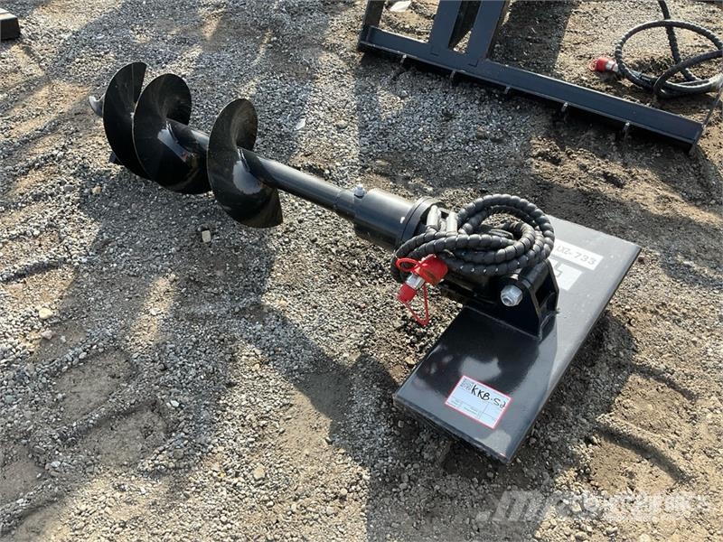  GIYI 12 in Mini Skid Steer Auger (Unused) Навесные гидробуры