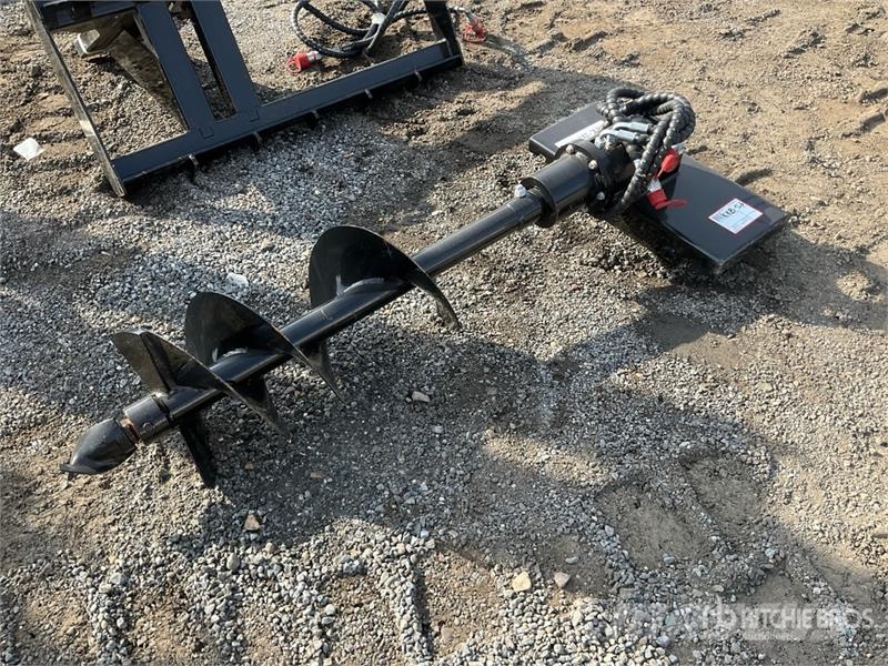  GIYI 12 in Mini Skid Steer Auger (Unused) Навесные гидробуры