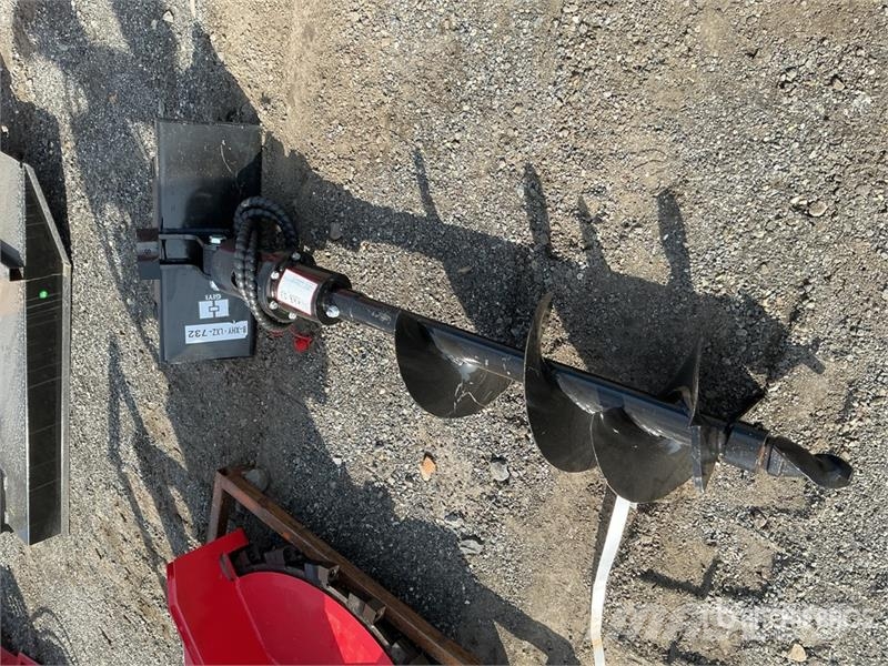  GIYI 12 in Mini Skid Steer Auger (Unused) 鑽頭