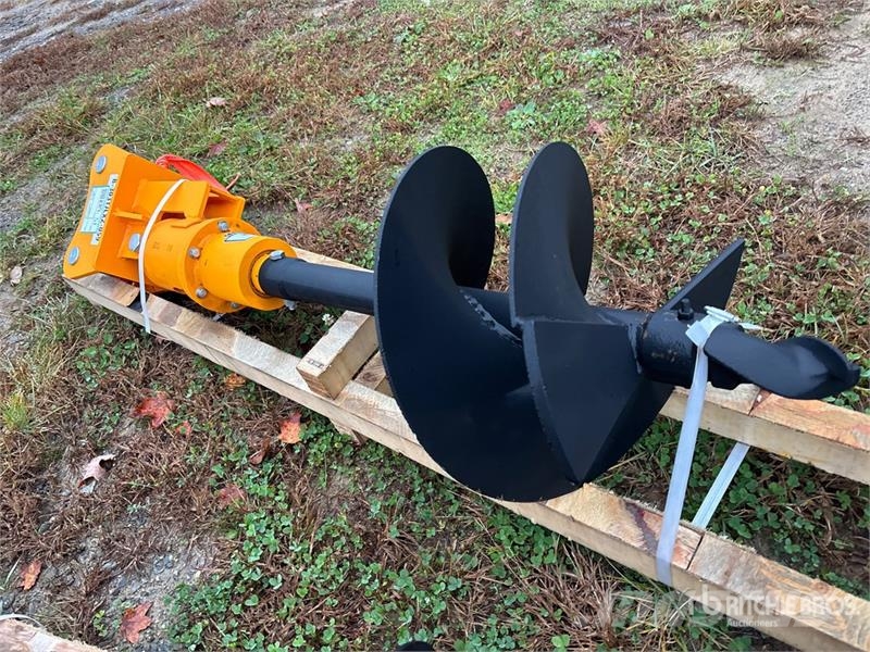 GIYI 16 in Excavator Auger - Fits CAT 303 (Unused) Tarière