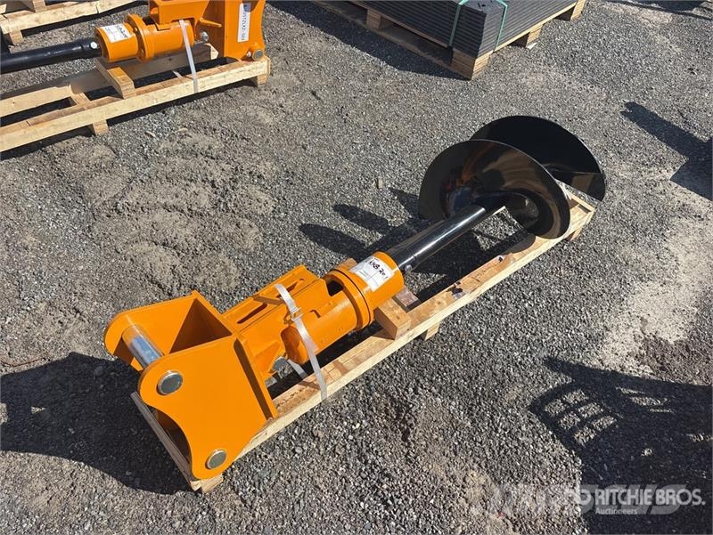 GIYI 16 in Excavator Auger - Fits Cat 305 (Unused) Bohrer