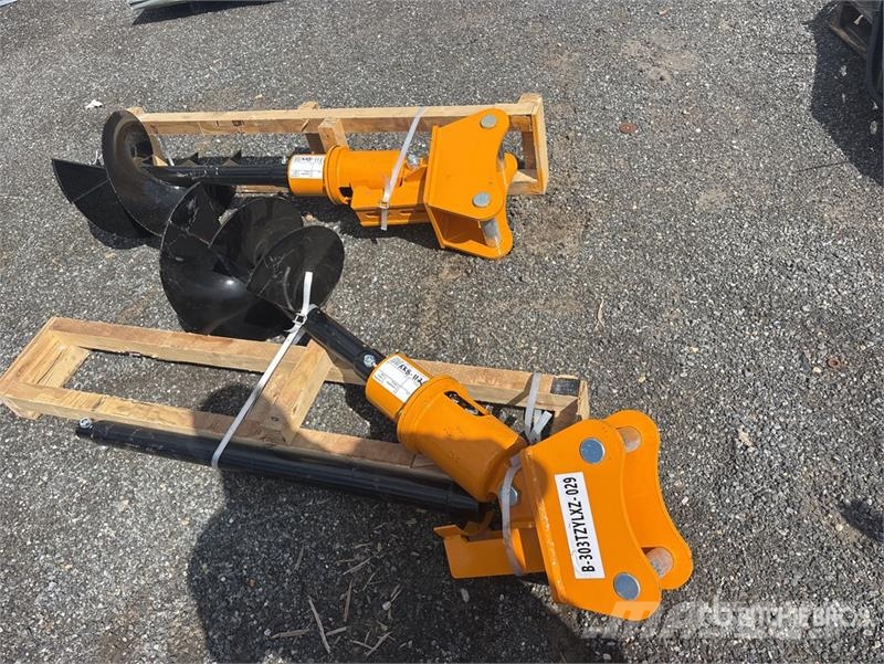  GIYI 16 in Excavator Auger - Fits Cat 303 (Unused) Bohrer