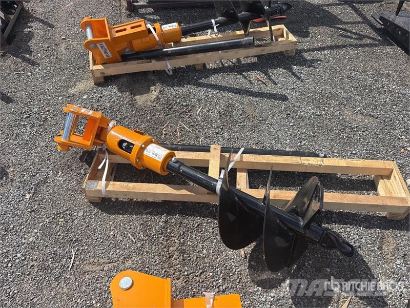  GIYI 16 in Excavator Auger - Fits Cat 303 (Unused) Bohrer