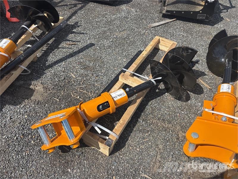  GIYI 16 in Excavator Auger - Fits Cat 303 (Unused) Bohrer