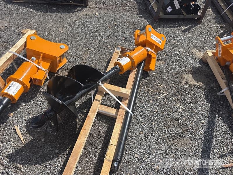  GIYI 16 in Excavator Auger - Fits Cat 303 (Unused) Bohrer