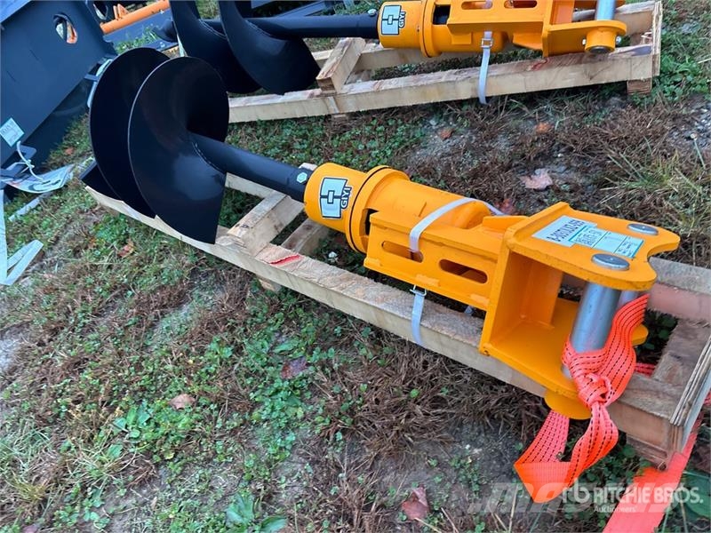 GIYI 16 in Excavator Auger - Fits CAT 303 (Unused) Tarière