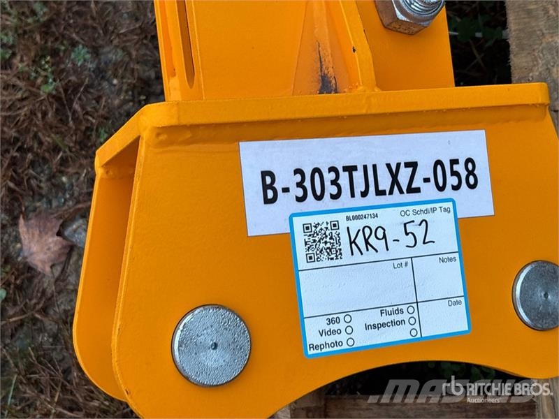 GIYI 16 in Excavator Auger - Fits CAT 303 (Unused) Tarière
