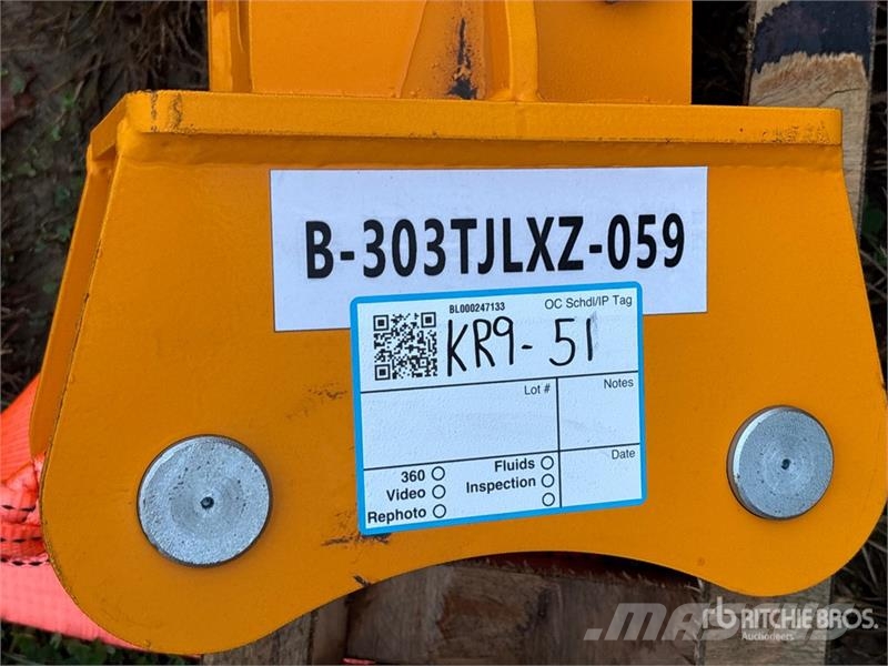 GIYI 16 in Excavator Auger - Fits CAT 303 (Unused) Tarière