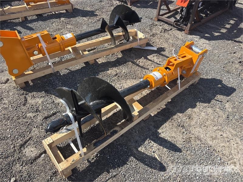 GIYI 16 in Excavator Auger - Fits Cat 303 (Unused) Boren