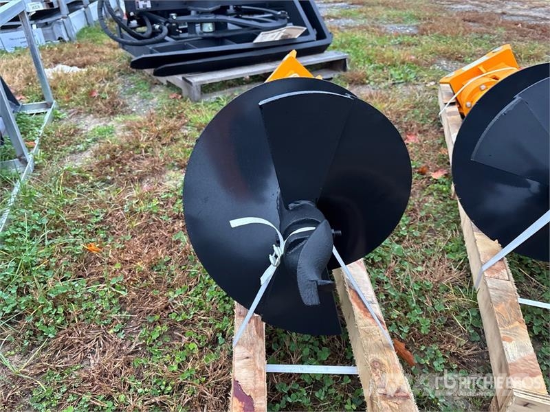 GIYI 16 in Excavator Auger - Fits CAT 303 (Unused) Tarière