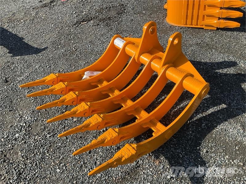  GIYI 32 in Excavator Rake - Fits Cat 305 (Unused) Šieno grėbliai ir vartytuvai