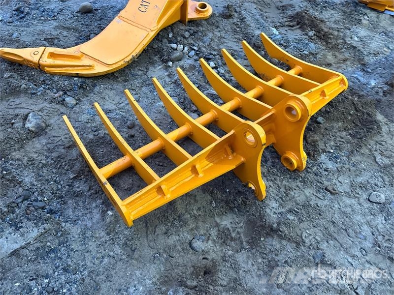 GIYI 38 in Cat 303 Excavator Rake (Unused) Rakes and tedders