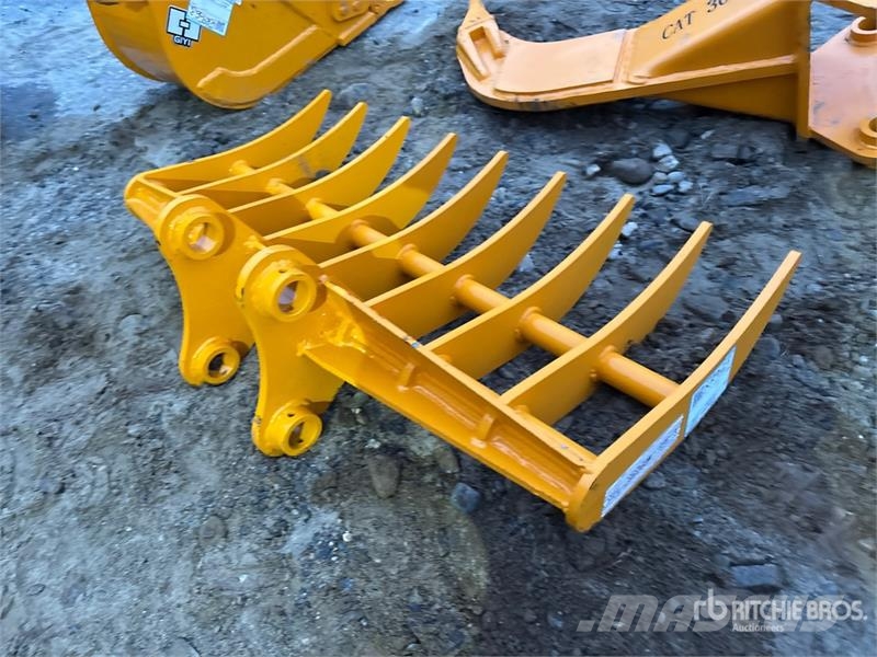 GIYI 38 in Cat 303 Excavator Rake (Unused) Rakes and tedders