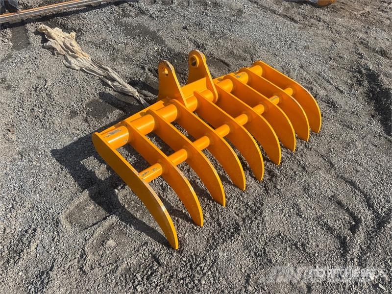 GIYI 44 in Excavator Rake - Fits Cat 305 (Unused) Rakes and tedders