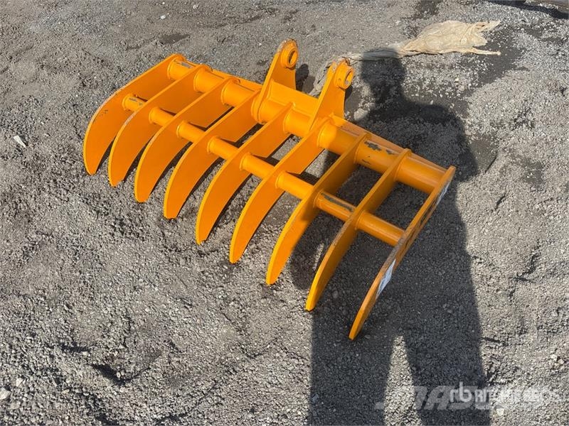 GIYI 44 in Excavator Rake - Fits Cat 305 (Unused) Rakes and tedders