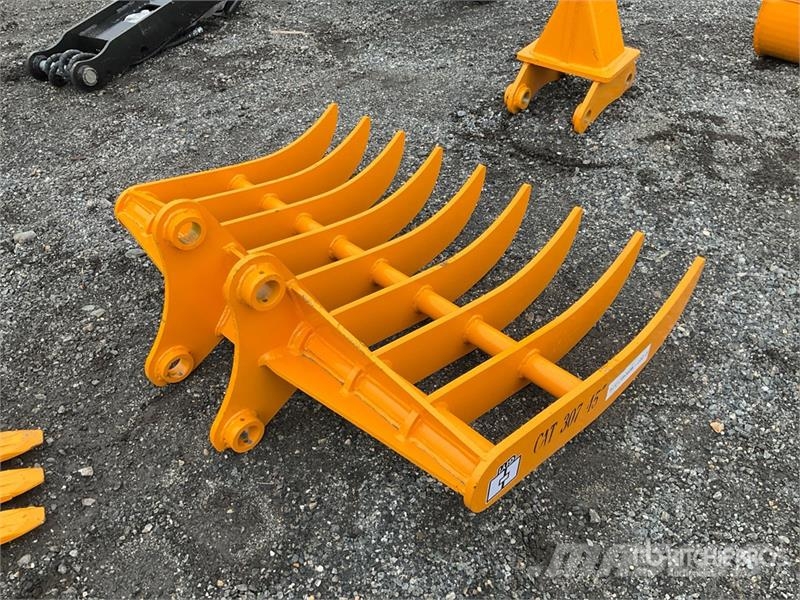 GIYI 45 in Cat 307 Excavator Rake (Unused) Okretači i sakupljači sena