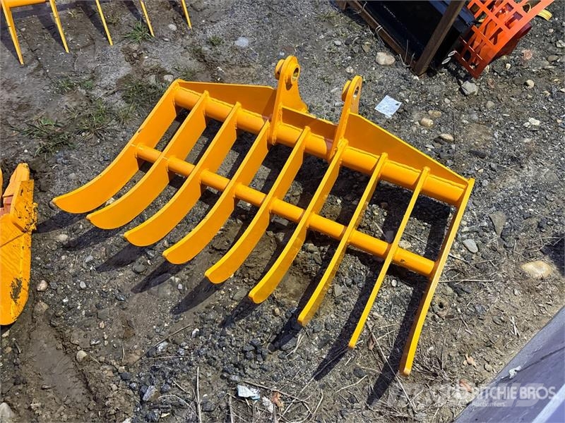 GIYI 45 in Cat 307 Excavator Rake (Unused) Obračalniki in zgrabljalniki