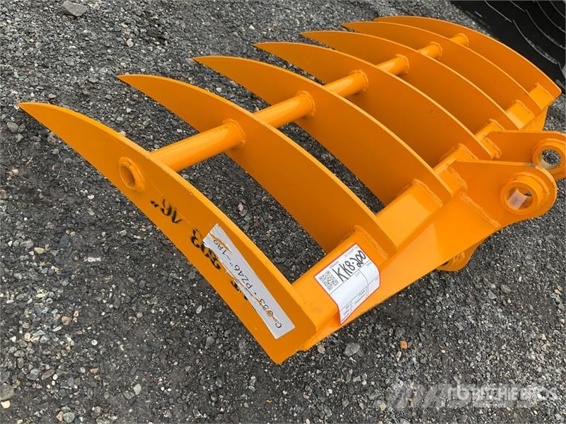 GIYI 46 in Cat 303 Excavator Rake (Unused) Okretači i sakupljači sijena