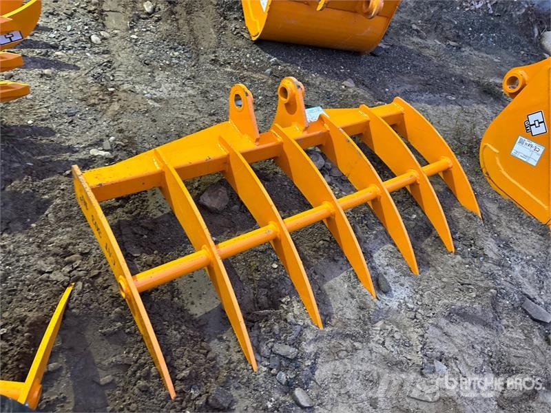 GIYI 46 in Cat 303 Excavator Rake (Unused) Rakes and tedders