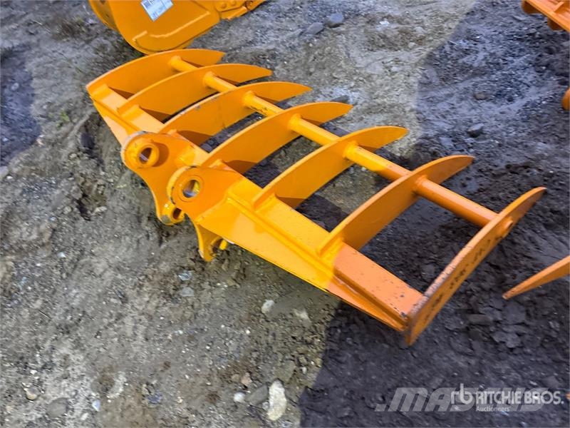 GIYI 46 in Cat 303 Excavator Rake (Unused) Rakes and tedders