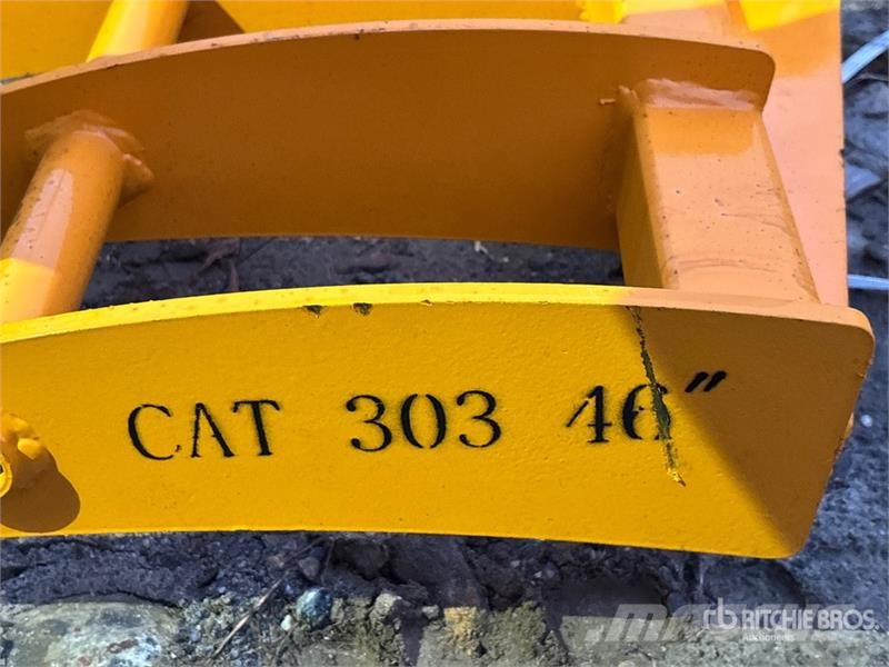 GIYI 46 in Excavator Rake - Fits CAT 303 (Unused) Rakes and tedders