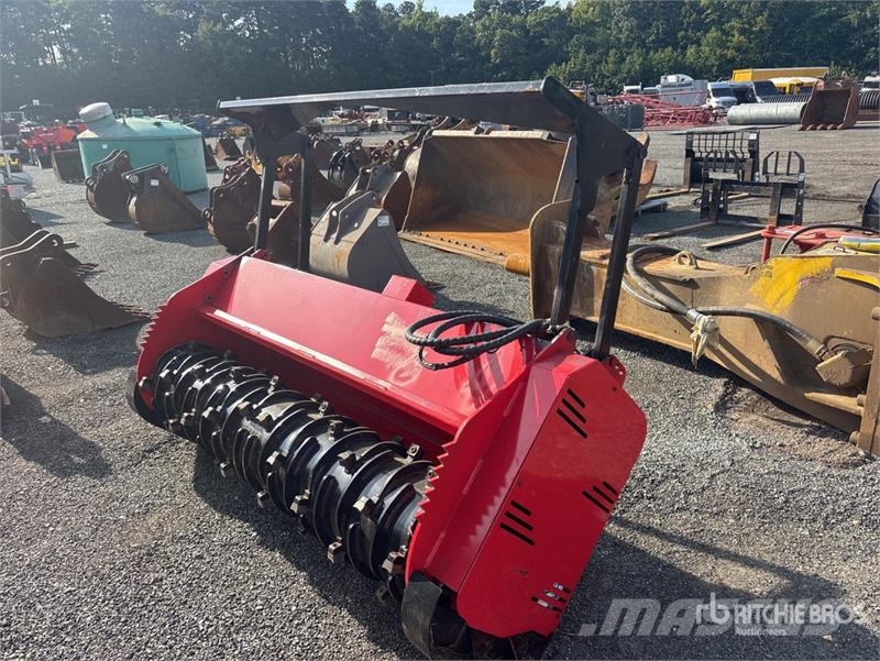  GIYI 72pro 72 in Skid Steer Mulcher Forestry mulchers