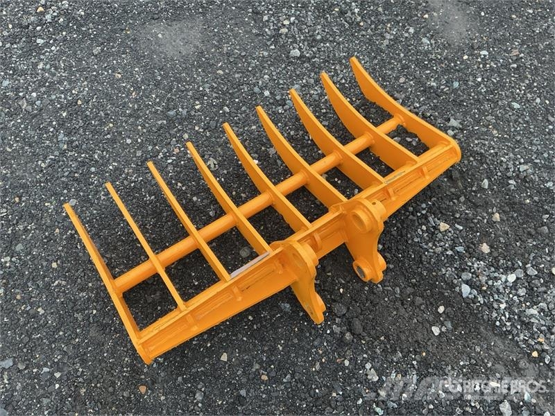 GIYI Cat 303 38 In Excavator Rake (Unused) Kreiselheuer/-wender