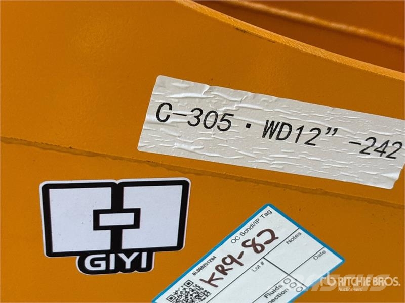  GIYI Cat 305 12 In Excavator Bucket (Unused) Kašike / Korpe