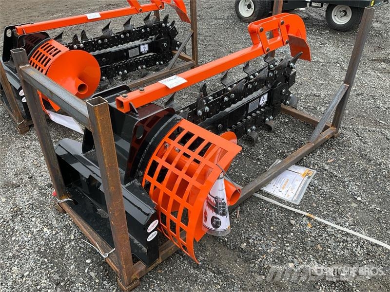 GIYI D39 39 in Mini Skid Steer Trencher (Unused) Trancheuse
