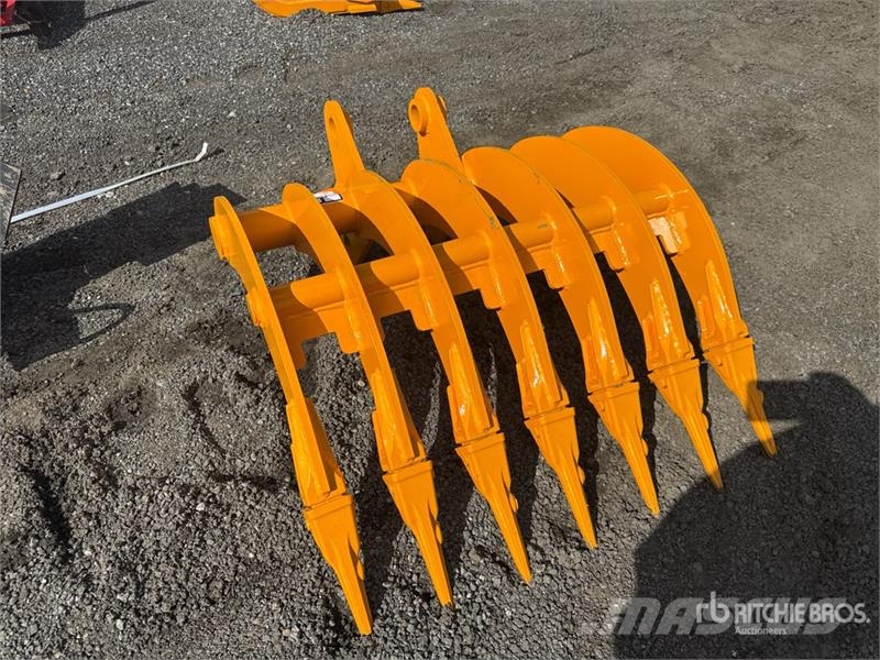 GIYI Excavator Rake - Fits Cat 305 (Unused) Rakes and tedders