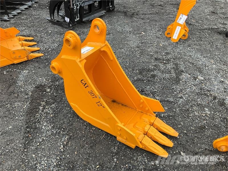 GIYI GY-BK 12 in Cat 307 Excavator Bucket (Unused) دلاء